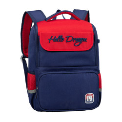 Lightweight and weight-reducing schoolbag protects spine and reduces burden