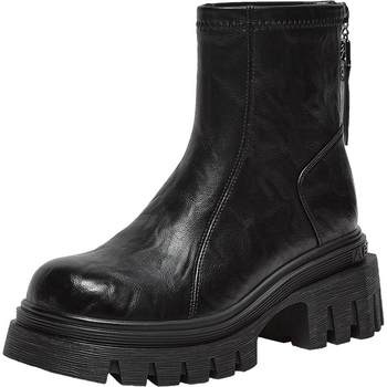 Best Picture 25 Winter Shopping Mall New High Heel Thick Heel Women's Velvet Short Boots Thick Sole Heightening Martin Boots F6012DD5