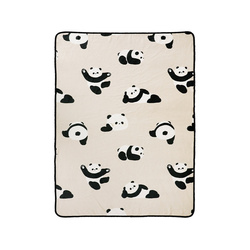 Cute Panda Leisure Blanket Sofa Nap Blanket Office Lunch Break Blanket Home Bedroom Room Cover Blanket Cover Leg Blanket