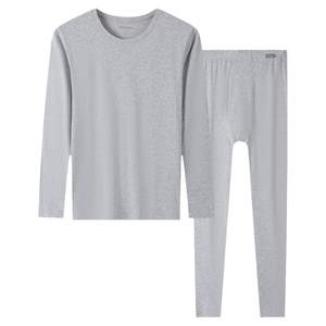 
[Cotton velvet 7A Antibacterial] Shuya Men's Antibacterial Cotton Wool Autumn Clothes Women's Large Size Thermal Underwear Set Base