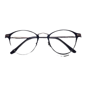 Japanese pure titanium retro round frame plate glasses KHOTY ultra light artistic male retro anti blue light myopia frame female