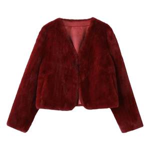
Women's fur coat 2024 new autumn and winter European tops high-end foreign-style fur one-piece foreign-style clothes