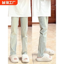 American Yellow Mud Jeans Women's Spring High Waist Elastic Slim Fit, Slim and Short Straight Leg Pants 2024 Mud Color