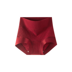
Catman red underwear women's class a pure cotton antibacterial 2026 is the year of the horse, wedding, high waist, belly shaping, new style
