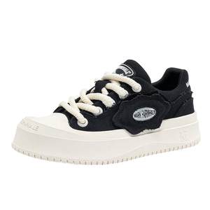 
Mark Huafei canvas shoes men's autumn and winter shoes men's shoes new thick soles increased casual sneakers versatile trendy shoes