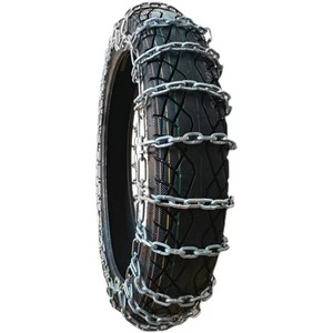 Two-wheeled motorcycle tire anti-sliding chain beam electric pedal thick iron chain 3.00-18 winter snow mud
