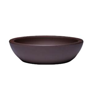 
Purple sand flower pot ceramic large diameter breathable small leaf bougainvillea succulent special landscaping short round shallow mouth bonsai pot