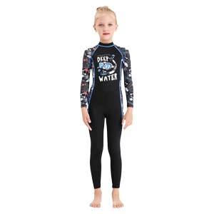 DIVE/Sail Children's Swimsuit Male Girl 2024 New Boys and Girls Chinese Big Children's Sunscreen Training Swimsuit