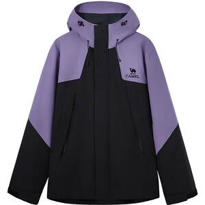 
Camel Mountain and Sea 3.0 Jacket Men's 2026 New Water-Repellent Outdoor Sports Windbreaker Hooded Loose Jacket for Women