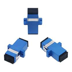 Telecom grade fiber optic flange coupler fiber optic butt joint SC/FC/LC/ST adapter fiber optic adapter