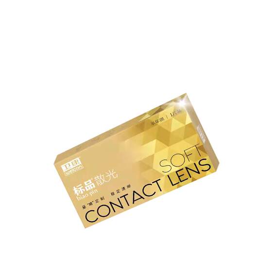 
[Customized astigmatism] Weikang Gold standard contact lenses plus myopia half-year disposable 1/2 clear lens SL