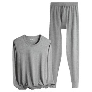 
Yalu Plus Size Men's Cotton Autumn Clothes and Autumn Pants Suit Fat Guy Thermal Underwear Cotton Sweater