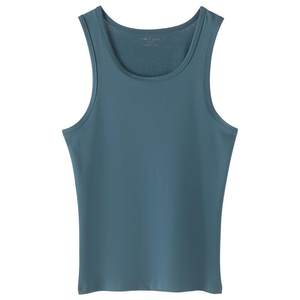 
Jianyun men's vest cotton base with breathable sports tight slim fitness hull sweat-absorbing suspender summer