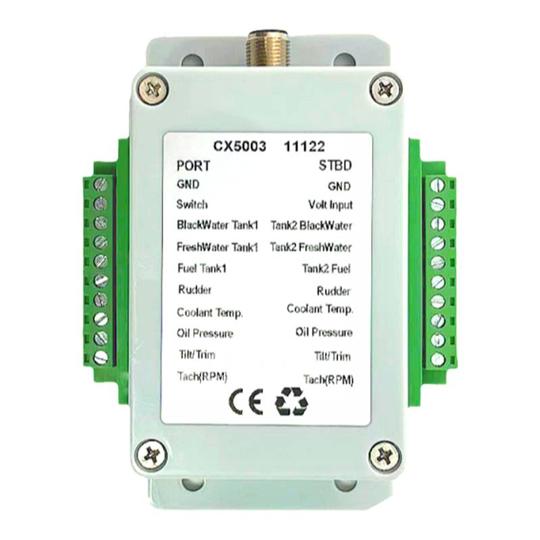 Garmin GRA 10 Adattatore Angolo Timone NMEA 2000 - Analogico-Digitale Per Barche