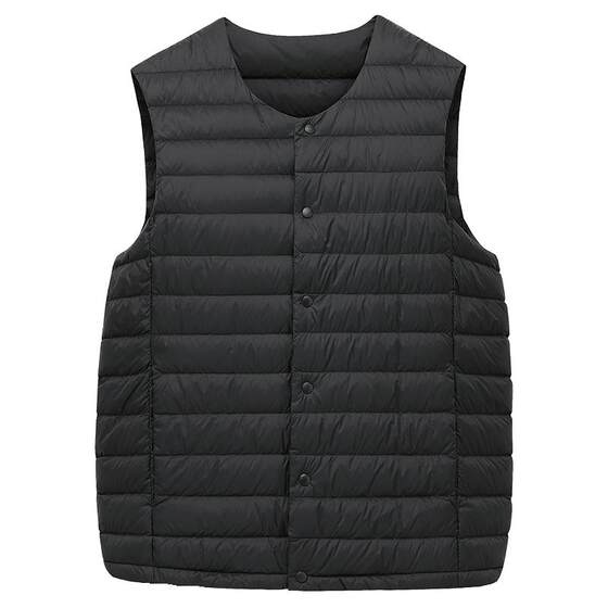 
Duck thin down jacket and horse clip men's short 2025 off-season winter wear inside and outside vest vest inner liner jacket