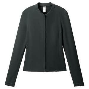 
Under banana double zipper polar fleece PM007 cardigan women's new warm top jacket inner liner knitted bottoming shirt