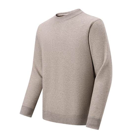 Red bean wool plus velvet sweater men's winter sweater black thickened warm knitted sweater with solar velvet inside