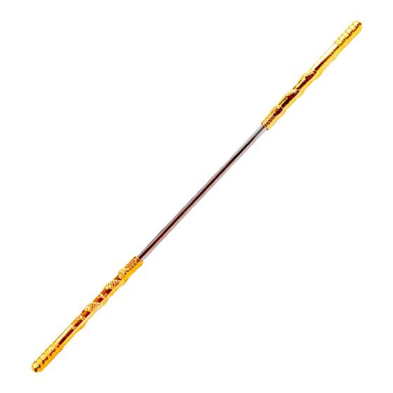 Golden cudgel retractable and automatically shrinkable Sun Wukong Journey to the West Festival Gift Monkey King Children's Toys

