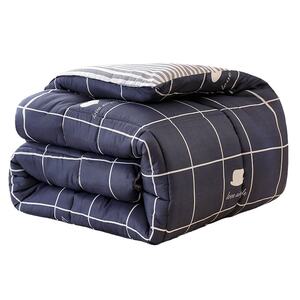 
Winter quilt thickened quilt spring and autumn quilt warm cotton quilt core student single dormitory feather silk quilt pure cotton pad quilt