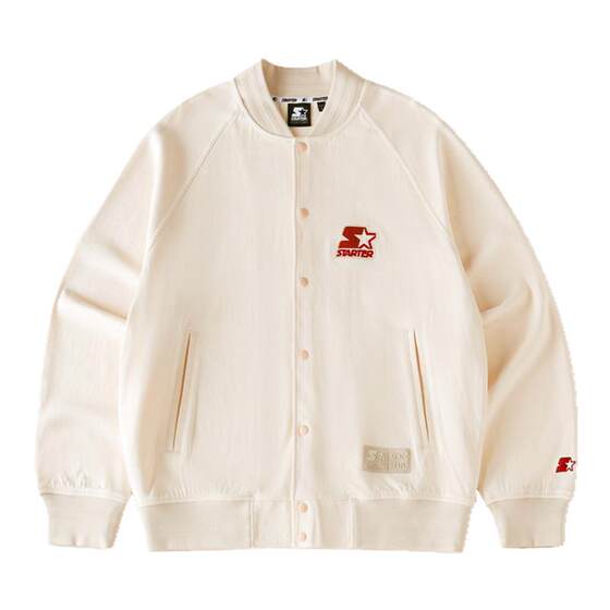 
STARTER American retro college style jacket for men and women, casual knitted jacket, loose sports baseball uniform