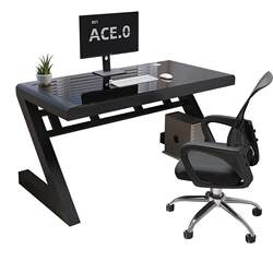 Multifunction widened 3c certified tempered desktop computer desk