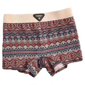 
Women's underwear 2025 new retro ethnic style pure cotton boxer boxer with no trace comfort and breathable boxer shorts
