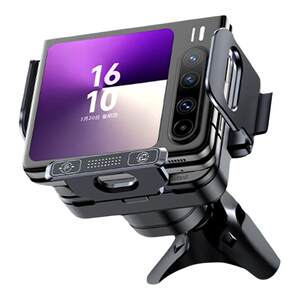 
New folding screen mobile phone car holder wireless charging suitable for mobile phones and tablets special large screen special navigation