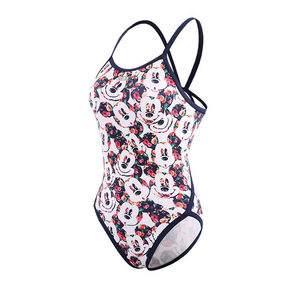 
2025 ZUK Sports One-piece Swimsuit Women's Triangle Backless Cartoon Series Professional Swimsuit