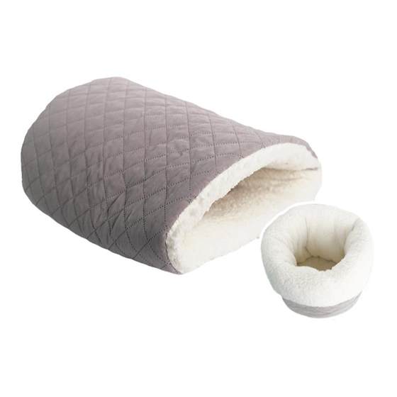 Cat sleeping bag tunnel cat nest autumn and winter pet cold mat safety quilt warm closed thickened warm
