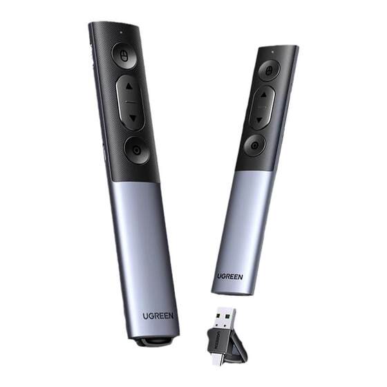 
Green Network Digital Laser Page Turning Pen PPT Remote Control Teacher Multifunctional Charging Speech LED LCD Screen TV Projector Multimedia Courseware is suitable for whiteboard touch-connecting machine