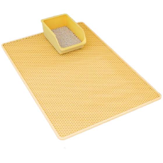 Cat litter mat cat mat cat litter box anti-splash mat cat anti-lead out sand control mat toilet sand leakage mat pet mat