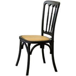 Qiulinmuyu medieval solid wood French retro dining chair