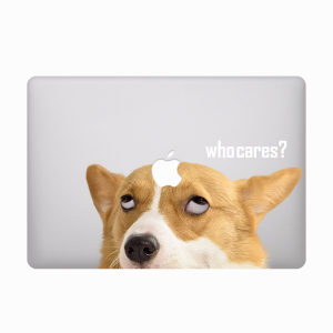
Applicable to Macbook Apple m2 computer air13 protective case pro14 laptop jacket m1 transparent crystal dog
