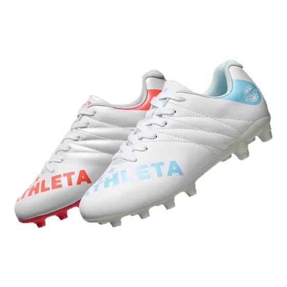 
Cool Soccer Asilita Children's FG Spike Natural Grass Teenage Football Shoes 10018J-PWH/FRE