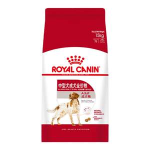[Self-operated] French Royal Medium-sized Dog Adult Dog Full Price Food Shiba Inu French Fight Universal Dog Food Main Food M25/15KG