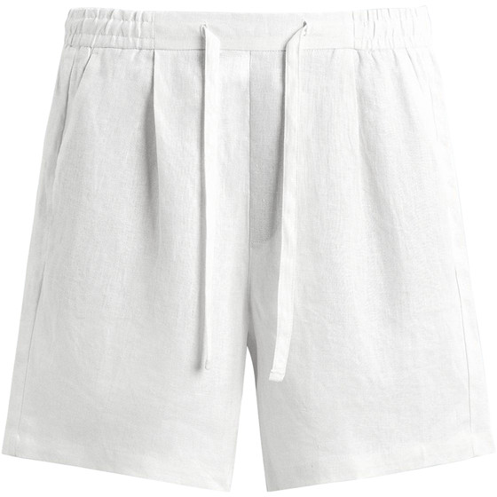 
Cabinet 329! New summer men's elastic waist tie linen loose fit casual shorts 5070903 250