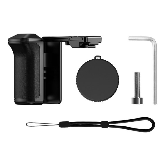 
Flymile is suitable for DJI Action5Pro street shooting handle sports camera osmo action4 original rabbit cage street shooting kit shutter button handheld grip cold shoe assembly accessories