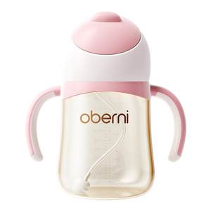 
Obani PPSU learning drinking cup for babies with direct drinking sliding lid water cup 6 months and above 1 year old - 3 years old and above direct suction