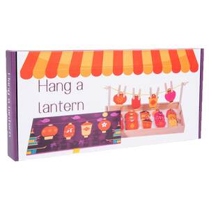 
Fun Hanging Lantern Matching Puzzle Game Montessori Clip Working Hand-Eye Coordination Children's Educational Early Education Toy