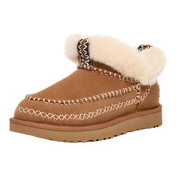 UGG Comfortable Warm Furry Short Boots Lazy Fur Shoes