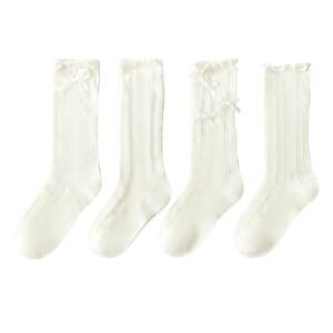 Girls Socks Summer Thin Long Mesh Children's Calf Socks Girls Baby Spring and Autumn Lace Princess Children's Socks