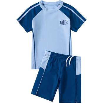Children's swimsuit split boys sunscreen fast dry
