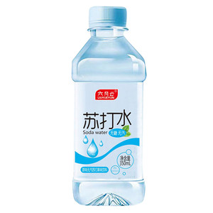 Soda water box 24 bottles*350ml low calorie -free sugar -free, fat 0 fat 0 calories drinking mineral water drink
