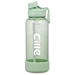 Xile large capacity water cup tritan straw cup