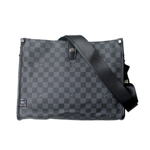 Tide brand leather sensitive lattice men's shoulder bag men's bag iPad bag oblique cross -bag youth business shoulder bag backpack