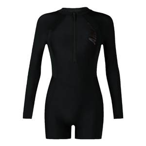 
arena Arena women's direction sign long-sleeved sun protection one-piece long-sleeved boxer swimsuit women's hot spring swimsuit