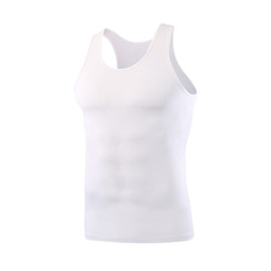 
[Cool cotton] Youkeshu pure cotton vest men's ice silk summer thin bottoming sports fitness hurdle sweatshirt