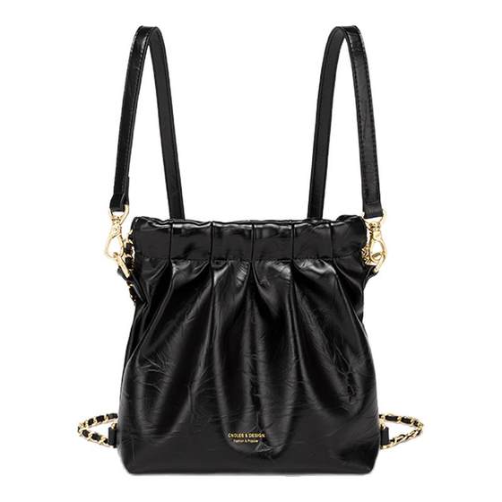
Wandering bag women's black chain shoulder bag women's 2025 new tote bag women's crossbody bag autumn and winter bag