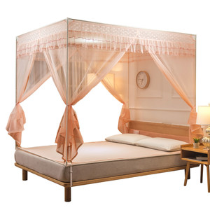 New anti-fall mosquito net 2025 yurt home bedroom without installation for children and babies to prevent bed loss
