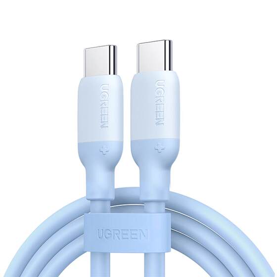 
Green Network Applicable to Apple 17 iphone16pro/ipad tablet charger cable silicone dual typec data cable 15 mobile laptop usbc rotor pd fast charger cable ctoc port short